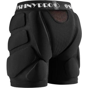 Protective Padded Shorts for Snowboarding and Skating,Tear Resistance Butt Pad Heavy Duty Protection