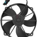 Radiator Cooling Fan Assembly 2413007 Engine Cooling Fans Compatible for Polaris Sportsman 850/for Sportsman 1000 High Lifter 2016-2022