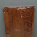 Wood Vinyl Record Storage, Retro & Durable Vinyl Crate and Record Holder, Album Storage Record Case Box for 60+ Records, Perfect Record Organizer for Home Decor and Collection Display(Brown) (1 Pack)