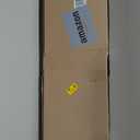 PVC Slide-On Door Bottom | Adjustable Plastic Weatherstrip Door Bottom with Drip Cap | 3 Feet (36-Inch) | for 1 3/4 Doors | White | Fits Gaps 3/8 to 7/8 | Made in The USA