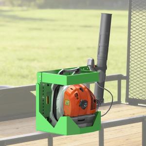 ELITEWILL Lockable Backpack Blower Rack for Trailer,Height-Adjustable