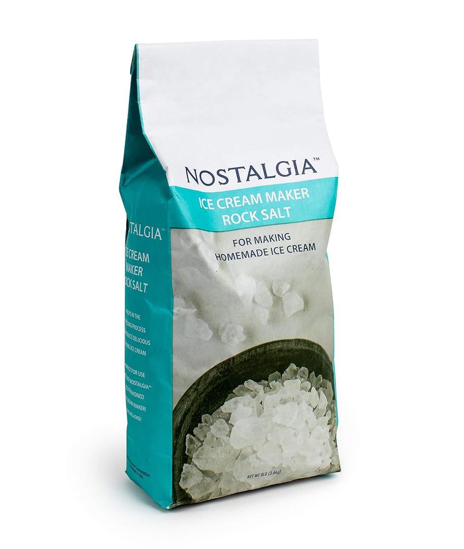 Ice Cream 8lb. Rock Salt BB Date 04/18/2027