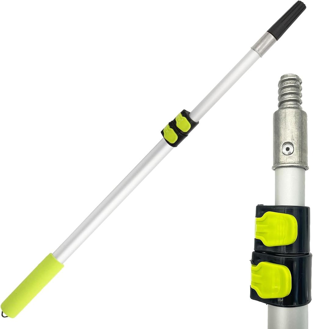 Extension Pole 2 to 4.7 Ft Paint Roller Telescoping Handle Pole Painters Pole, Extendable Pole, Extension Handle, Telescoping Paint Roller Pole and Brush