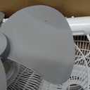 EZ-CHILL 16” Oscillating Pedestal Fan, 3-speed Options, 90-Degree Oscillating Head, Adjustable Height and Tilt, Powerful Air Flow, White, MTSP15-16AZ