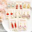 Tainsky Mother's Day Polymer Clay Cutters, Mom Clay Cutters, 20 Shapes Clay Cutter for Polymer Clay Jewelry, Mother Love Mom Polymer Clay Earring Cutters, Mama Earring Cutters for Polymer Clay