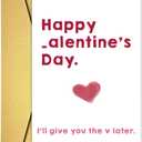 2 x Funny Adult Valentine's Day Card for Men, Naughty Valentines Day Card Husband Boyfriend Fiance, Happy Valentine's Day Card&Gift From Wife Girlfrend Partner, Sexy Dirty Valentine Cards for Men Him (#4)