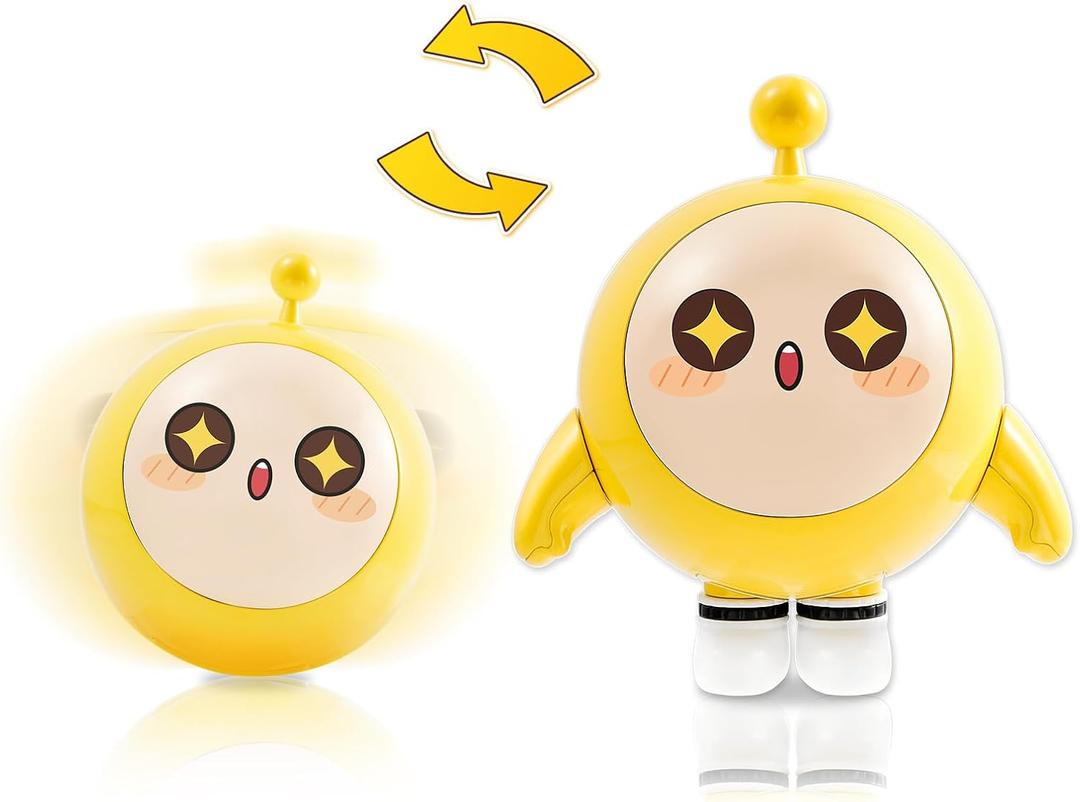 ALPHA Eggy 2-in-1 Wobbler Toys for All Ages, Cute Tumbler Toys for Kids' Birthday Holidays Yeggy