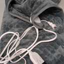 King Size Heating Pad for Back Pain 32"x24" Extra Large Electric Heating Pad for Period Cramps Relief & Body Neck Shoulder Auto Shut Off Heat Pad Temperature Settings Machine Washable Gray