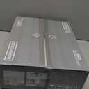 Flush Mount Ceiling Fan with Lights ,19.7'' 3000-6000K 6Speed Dimmable Modern Enclosed Led Ceiling Fan , Reversible DC Motor Bladless Low Profile Ceiling Fans for Bedroom, Kitchen,Home, Office (Nickel Brush-Style 2)