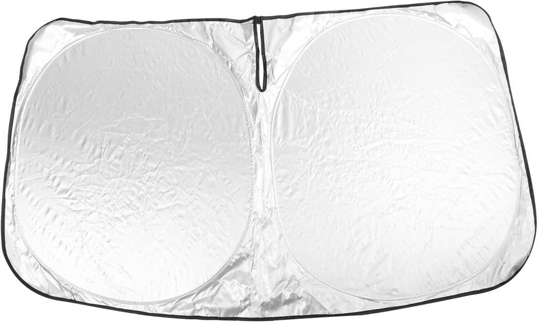 X AUTOHAUX Foldable Windshield Sun Shade Fit for Buick Encore 2020-2022 Blocking UVR Durable Sunshade 132x76cm