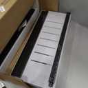 Insputer Pull Out Cabinet Organizer Expandable (12.4"-20.08")W & (16.26"-22.44")D, No Drill Slide Out Drawers with 3 Slide Rails, 2Pcs Magnetic Panel, Adhesive Roll Out Shelf for Kitchen, Pantry White