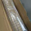 UNISHADES Cordless Bamboo Roman Shades for Windows, Blinds Size (42.5" W 64" H) Colour (Highfield Teak)