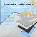 Windshield Sun Shade for 2017 5-Layer 2017 Bubble Foldable Front Window Shade Sun Visor Accessories