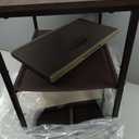 SIMPLE HOUSEWARE 2 Tier Night Stands Dresser for Bedroom Organizer Drawer Storage Tower, Brown