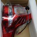 LED Tail Lights Assembly Compatible with 2011-2015 Ford Explorer Base Limited XLT Taillight Red Clear W/LED DRL Rear Brake Lamp Signal with Bulbs and Harnesses Left Driver Side FO2800226