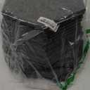 Self-Adhesive 18 Pack Hexagon Acoustic Panels, 14" X 12" X 0.4" High Density Sound Absorbing Panels, Beveled Edge Sound Proof Treatment Tiles for Walls, Studio, Door, Home, Office (Dark Gray)