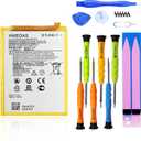 JK50 Battery Replacement 5450mAh (Upgraded) for Motorola Moto G7 Power G Power 2021 G Power 2022 XT2165-1 XT2165-3 XT2165-5 XT2165DL G 5G 2022 XT2213-1 XT2213-3 Battery and Screws Tool Kit