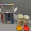 Spill Proof Travel Mug with Anti-Leak Locking Lid, Insulated Double-Wall Coffee Mugs for Hot and Cold Drinks (10oz 4 Pack)