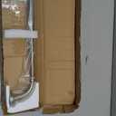 Antique Bronze Disc Curtain Rods, 28-48 Inches Window Curtain Rod,Adjustable Room Darkening Drapery Rod with Aluminum Finials and Brackets,Wrap Around Design