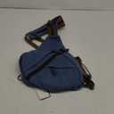 KL928 Canvas Sling Bag - Small Crossbody Backpack Shoulder Casual Daypack Rucksack for Men Women(Large Version)