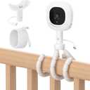 Upgraded Tripod Charger Stand Compatible with Nanit ProPlus Baby Monitor & Original Camera with Type-C Charging Port Connector Mount and 10FT Power Cable,Travel Baby Monitor Accessory