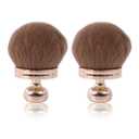 2 Pcs Extra Large Self Tanner Brush 70mm Self Tanning Brush for Body Makeup, Back Tanning Applicator Kabuki Brushes Powder Fondation Bronzer Blending Back Lotion Sunscreen Applicator Stocking Stuffers