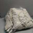 Hammock Chair, Hanging Rope Swing Seat with 2 Cushions,Macrame Hanging Chair Side Pocket with High Load-Bearing Metal Rod,for Indoor, Outdoor, Extra Comfortable