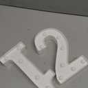 Decorative Led Light Up Numbers, 21th Birthday Decorations, Warm White Led Numbers Lights, Lighted Marquee Number Sign for Sweet 21th Party Decor