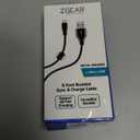 6 Foot Braided Sync & Charge Cable For Micro USB
