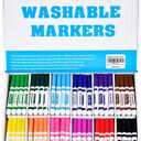 Rarlan Washable Markers Bulk, Markers for Kids, Bulk pack, 12 Colors, 240 Count