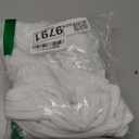 decorUhome Chenille White Christmas Throw Pillow Covers 18x18 Inch Set of 2, Decorative Soft Couch Pillow Covers Solid Dyed Accent Farmhouse Neutral Square Pillow Cases for Sofa