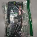 QBUC for Honda Key Fob Cover with Keychain - Heavy Zinc Alloy Shell & Silicone Case for Double Protection - Compatible with 2016-2021 Honda Accord Civic HR-V CR-V Pilot Passport Ridgeline (Black)