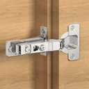 Face Frame Inset Cabinet Hinge (2pcs), 105 Face Frame Insert, Soft Close, Silent, 6 Way Adjustable Hinge for Kitchen Cabinets, Bookcases, Wardrobes