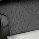 Cargo Mat for 2018-2025 2026 Jeep Wrangler JL (4-Door Unlimitied), Full Coverage All Weather TPE Protector Cargo Mat with Backrest Mat Trunk Mat Cargo Liner for Jeep Wrangler Accessories