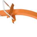 Ladder Stabilizer, Extended Ladder Stabilizer Accessory for Roof Gutter, Wing Span/Wall Ladder Standoff with Non-Slip Rubber Bottom pad,Heavy Duty Telescopic Ladder Accessories 1-Pack