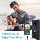 Lightning to RCA Cable Audio Aux Adapter, Stereo Y Splitter Adapter for Select iPhone iPad Models for Power Amplifier, Car, Home Theater, Speaker and More Silver 15FT