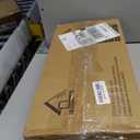 QEEIG Bathroom Floating Shelves for Wall - 15.7" Wall Mounted Shelf Over Toilet Farmhouse Home Decor Display Bookshelf Small 15.7 x 6.7 inch Set of 2, Rustic Brown (008-40BN)