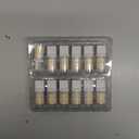 Hansnag 12 Pack G9 LED Bulb for Crystal Chandelier, 5000K Bright Daylight, T4 Short Light Bulb with G9 Ceramic Bin-pin Base, Height 1.77 inch, 4W(40W Halogen Equivalent), 400LM, AC 120V, Non-Dimmable