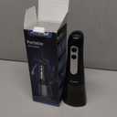 Water Dental Flosser Pick for Teeth: 4 Modes Cordless Portable Water Flossers Teeth Cleaner Rechargeable 300ML IPX7 Waterproof Oral Irrigator Flossing Cleaning Picks for Home Travel (Black)