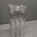 Didaey 12 Pcs Acrylic Cylinder Bud Vases for Centerpieces, Acrylic Plastic Tall Flower Vase Clear Small Vases Bulk for Single Rose Table Centerpiece Wedding Home Indoor Desk Office Party Decorations
