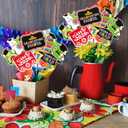Mexican Graduacin Party Decorations Table Toppers Set of 24 Graduation Fiesta Taco Bout a Future Centerpieces Sticks Congrats Grad Class of 2026 Graduation Party Supplies