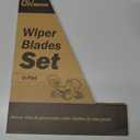 OEM Quality Windshield Wiper Blades, 18 and 18 DSV Standard Car Wiper Blades With Universal U/J Hook Only, Automotive Replacement Wiper Blades for my Car, Water Repellency Wiper Blade, Pack of 2