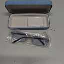 Clarity Blue Glasses, Self Adjusting Reading Glasses, Blue Light Blocking Glasses for Men Women, Case & Cloth Included