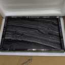 100% Natural Marble Serving Tray Luxury Calaccata Viola Marble Storage Tray for Home Decor Stone Tray for Bathroom/Kitchen/Vanity/Dresser,Plate Holder for Tissues, Candles, Towel