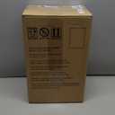 iTouchless 15 Liter / 4 Gallon Stainless Steel Wings Open Lid Sensor Bathroom Trash Can with AC Adapter, Touchless Automatic Operation, Compact Design for Home, Office, Kitchen, Bedroom, Restroom