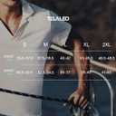 TELALEO 4/5 Pack Mens Polo Shirts Quick Dry Short Sleeve Golf T Shirt Performance Moisture Wicking Casual Workout (L)