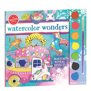 KLUTZ Watercolor Wonders Painting Kit, 10 Piece Set