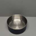 Dog Bowl, Stainless Steel Dog Food and Water Bowl with Non Slip Quiet Bottom, Easy to Clean, Dishwasher Safe, 64oz, Blue