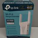 TP-Link AX3000 WiFi 6 Range Extender | PCMag Editor's Choice | Dual-Band Wireless Repeater w/Ethernet Port | Up to 2400 Sq. Ft., 64 Devices | Internet Signal Booster | APP Setup | EasyMesh (RE715X)