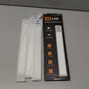 Under Cabinet Lighting Wireless, 15inch Rechargeable Motion Sensor Light Indoor, 3 Color Closet Light Battery Operated with LED Power Display, Magnetic Under Counter Lights for Kitchen, Home (3Pack)